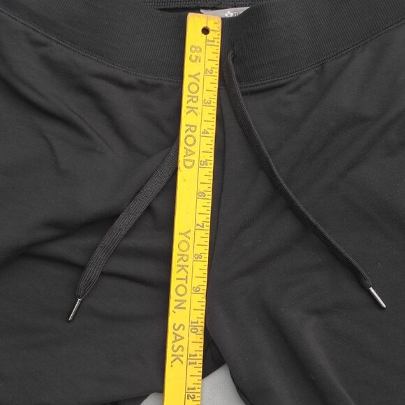 Tuff Athletics active wear jogger pants women's size XL black colour tapered hem - Picture 13 of 14